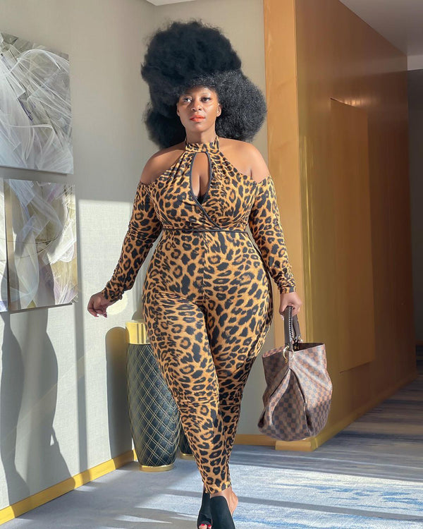 Leopard Lintia Jumpsuit