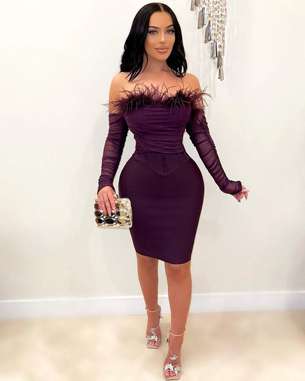 Alyssa bandage dress