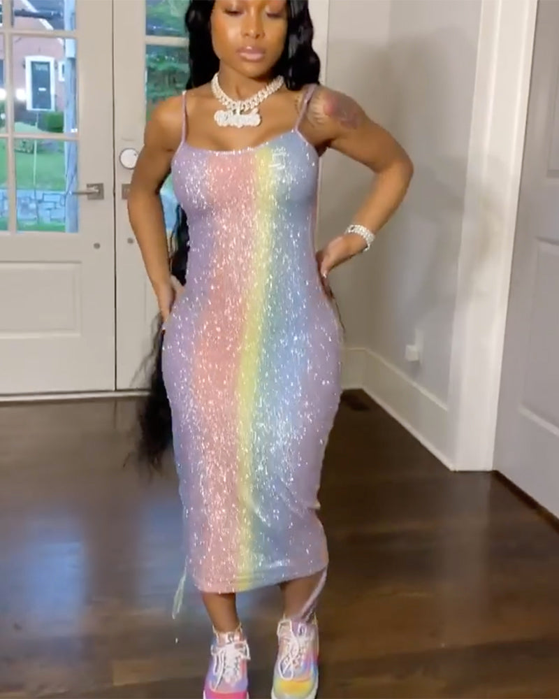 Rainbow Diamond Dress