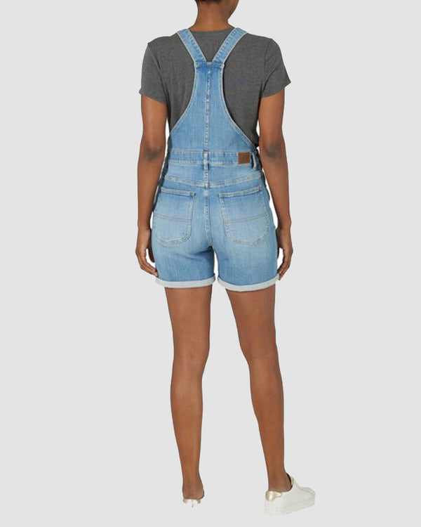 Square Up Denim Romper