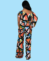 Painted Triangle Jumpsuit