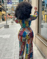 Colorfol Reptile Jumpsuit