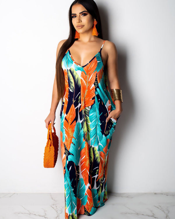 Tropical Me Flower Maxi