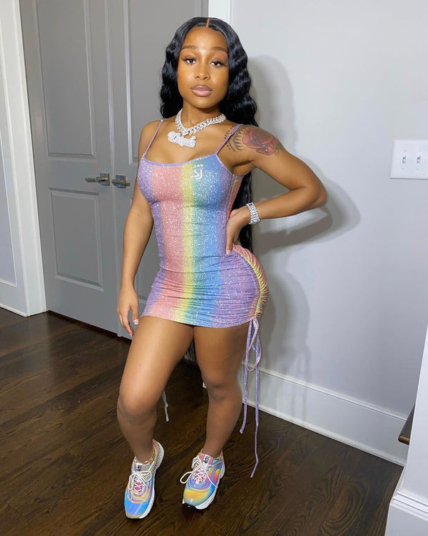 Rainbow Diamond Dress