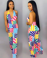 Geometric Print Jumpsuit