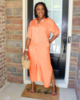 Stripes with Pockets Dress