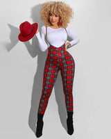 Jacey Plaid 2pc Set