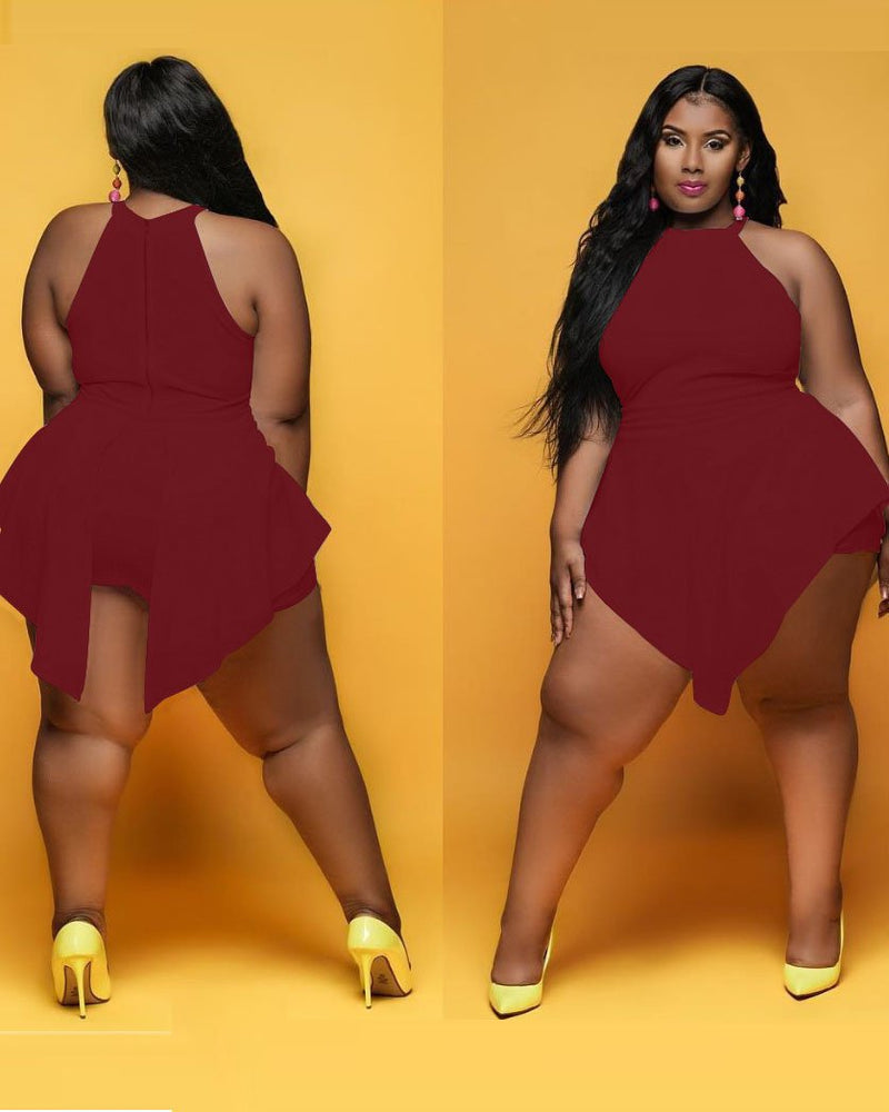 Independent Lady Plus Size Jumpsuits - Girlsintrendy, Girls In Trendy