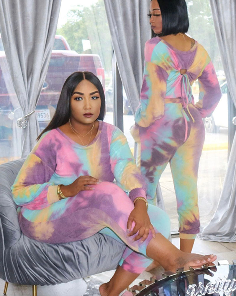 Tie Dye Fever Pant Set