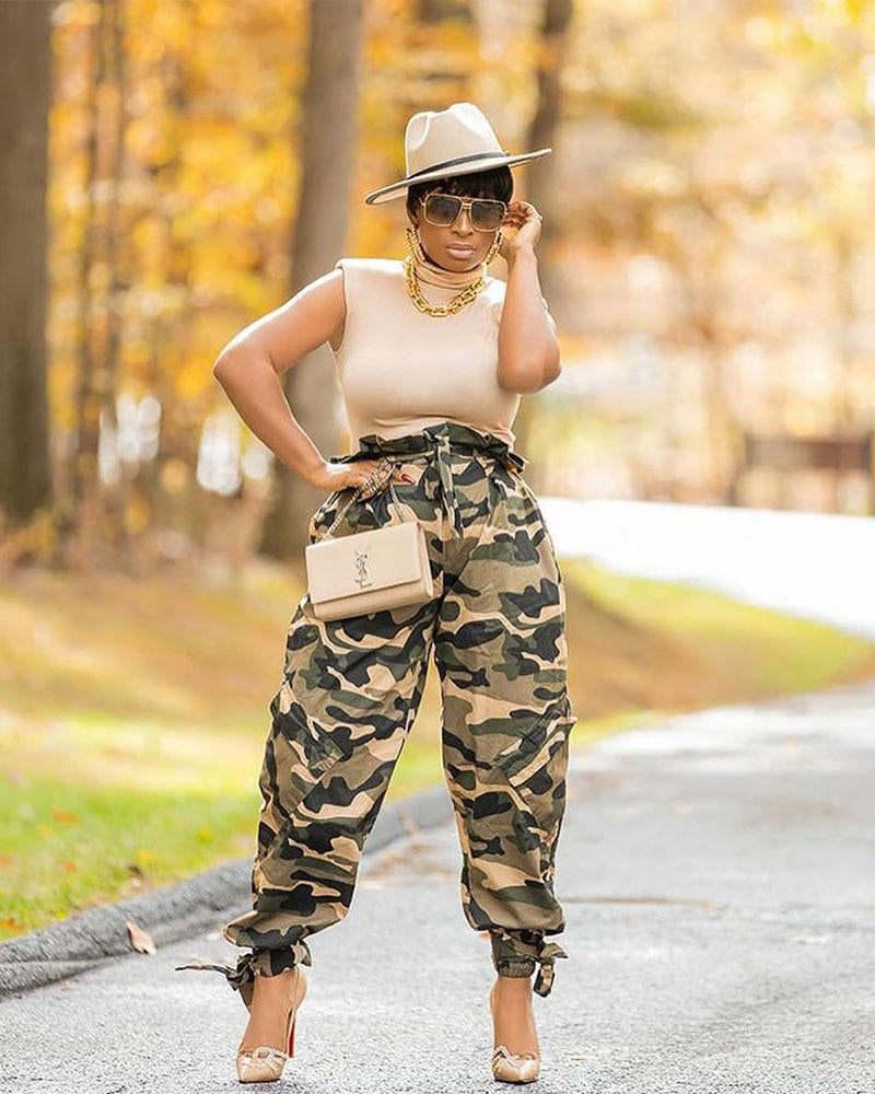 Sistah Souljah Camo Pants