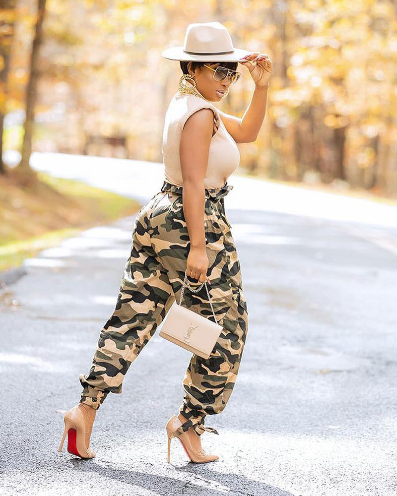 Sistah Souljah Camo Pants