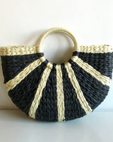 beach bum straw handbag